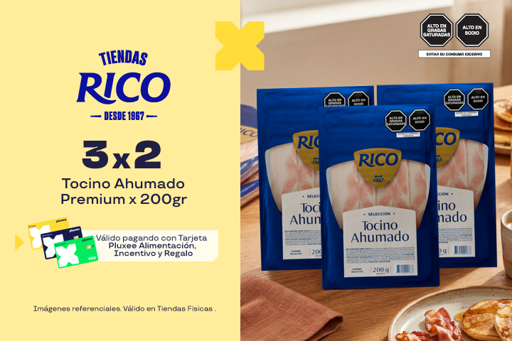 3 X 2 TOCINO AHUMADO PREMIUM X 200GR